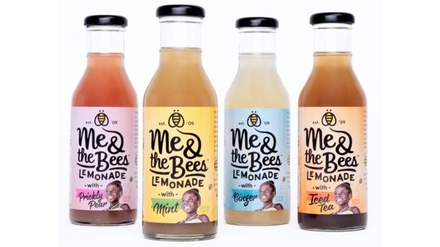 A limonada vem em quatro sabores, mas todos levam mel (Foto: Divulgação Me and the Bees/BBC)