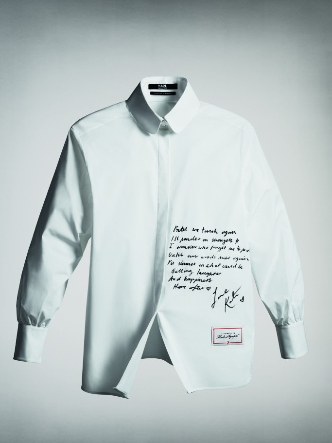 Camisetas A Tribute to Karl The White Shirt Project (Foto: Reprodução)
