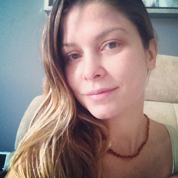 Barbara Borges sem maquiagem (Foto: Reprodução/Instagram)