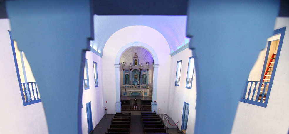 Igreja de São Benedito, em São José dos Campos  — Foto: Claudio Vieira/ PMSJC