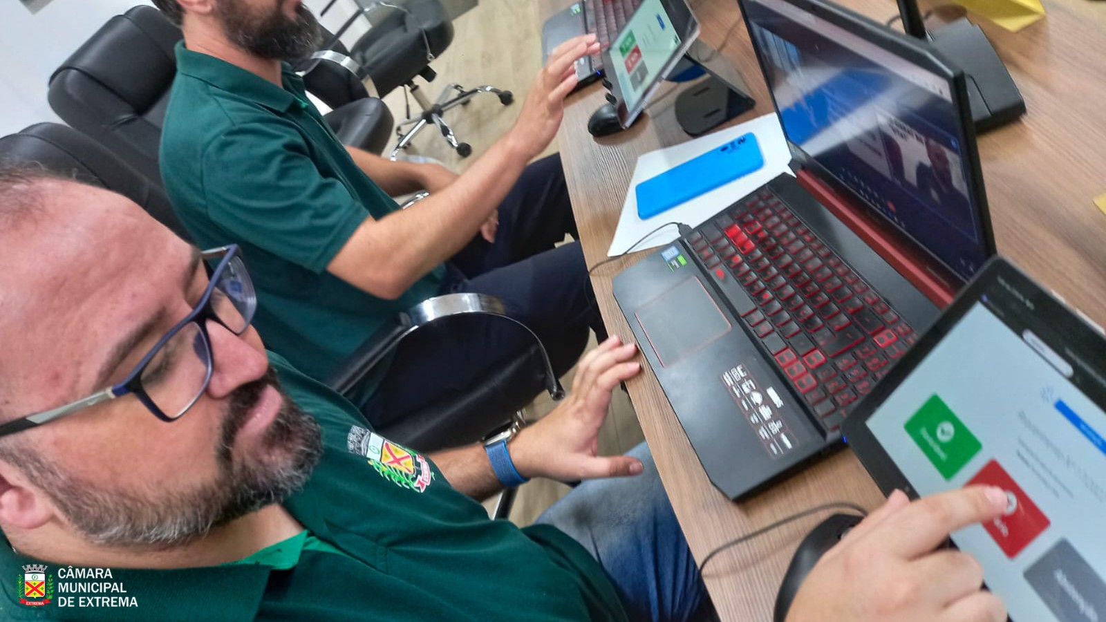 Uso de sistema por meio de tablets na Câmara passa por testes finais