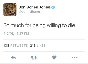 Tweet Jon Jones (Foto: Reprodução/ Twitter)