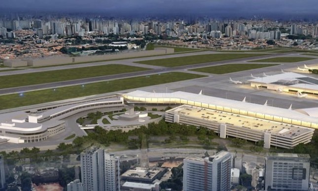 Proposta para novo terminal no aeroporto de Congonhas