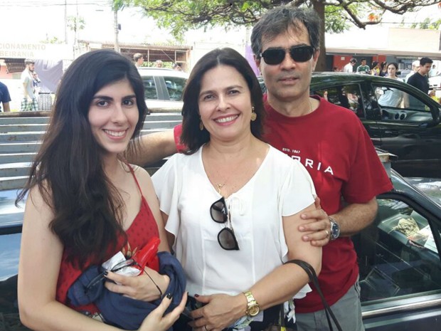 Ana Beatriz Cordeiro Prates, de 18 anos, saiu de Goiânia com a família para prestar vestibular para Medicina da USP em Ribeirão Preto (Foto: Gustavo Tonetto/G1)