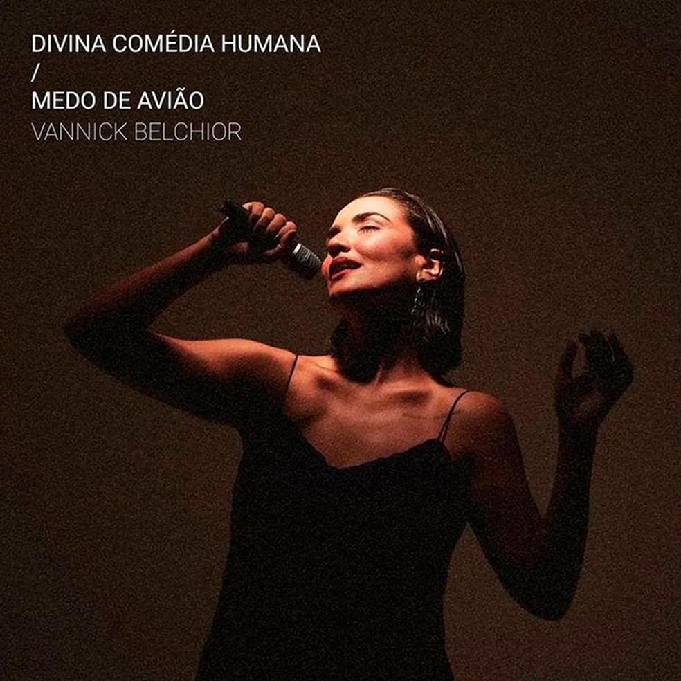 Capa do single 'Divina comédia humana / Medo de avião', de Vannick Belchior — Foto: Divulgação