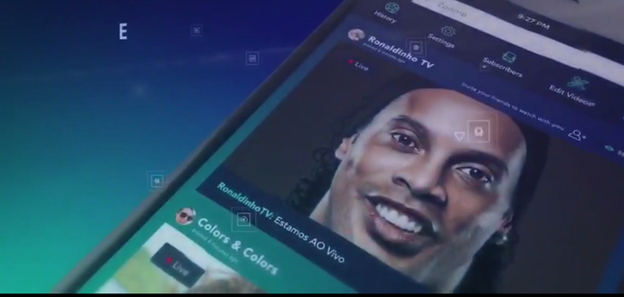 ronaldinho gaúcho, reality show na zoome (Foto: Reprodução) ronaldinho gaúcho, reality show na zoome (Foto: Reprodução)