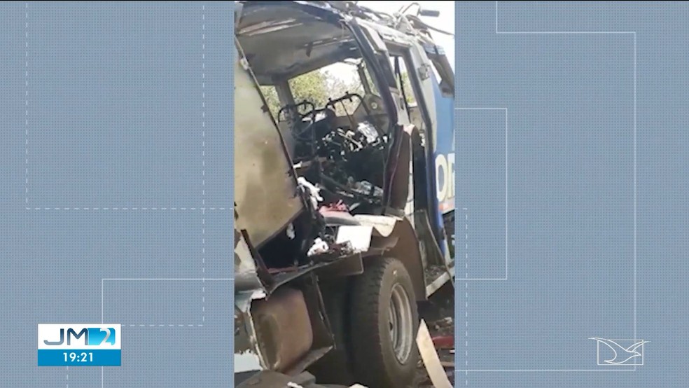 Ação aconteceu entre as cidades de Caxias e Codó — Foto: Reprodução/TV Mirante