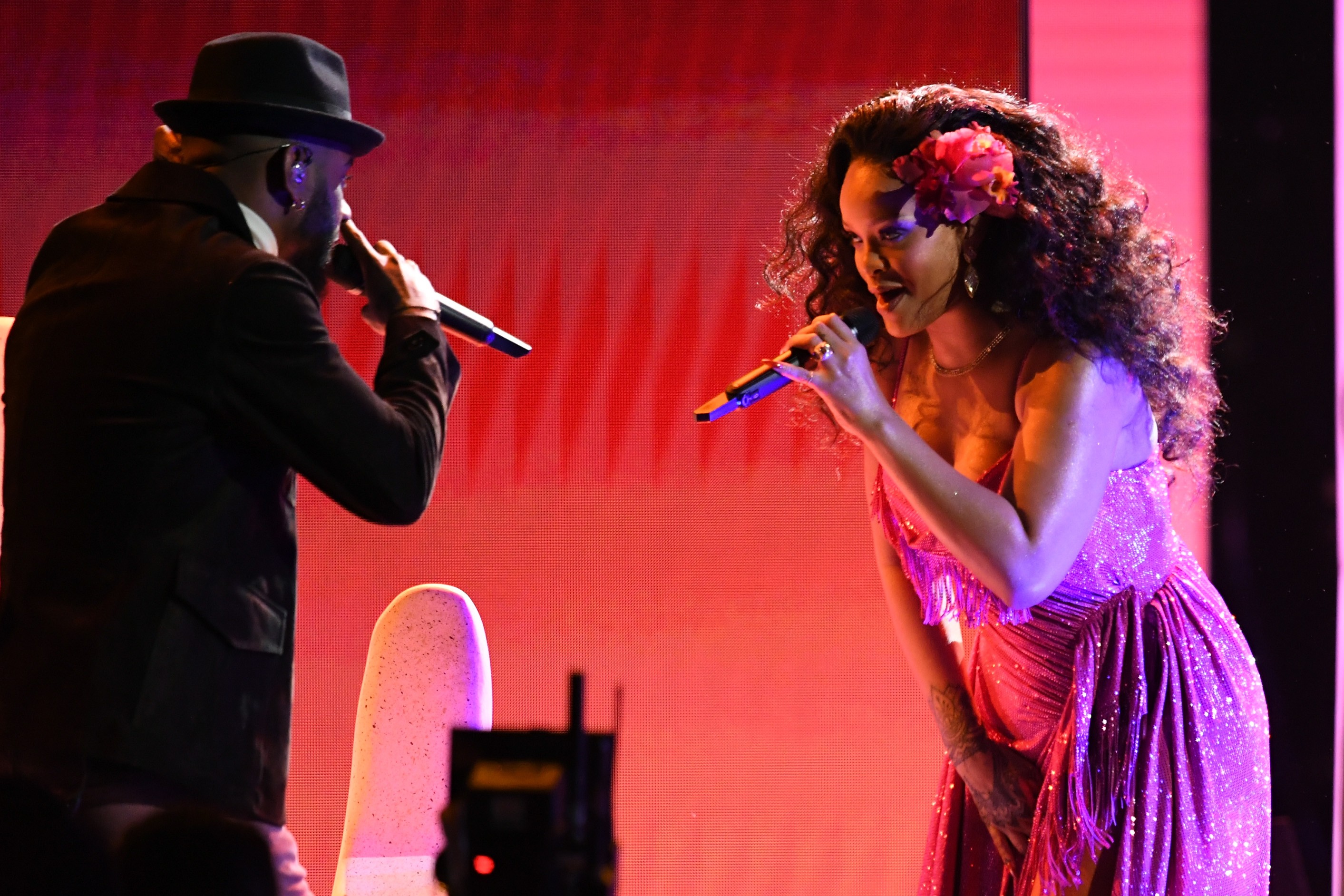 Bryson Tiller e Rihanna (Foto: Getty Images)