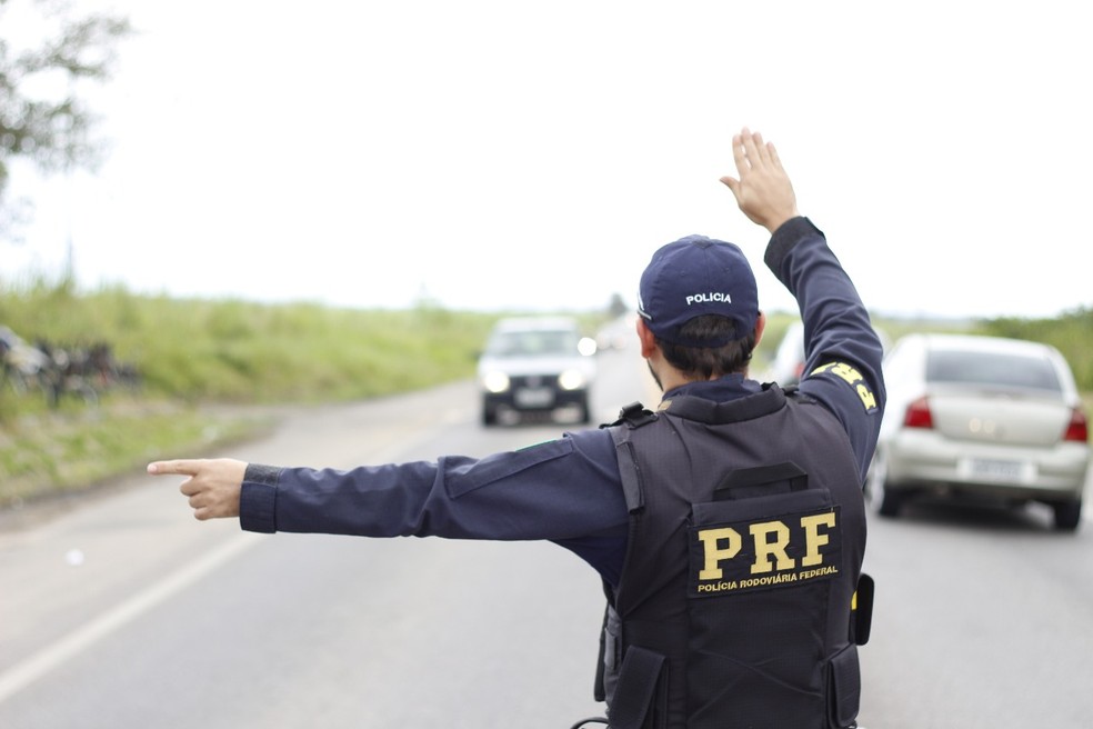 Polícia Rodoviária Federal. — Foto: PRF/Divulgação