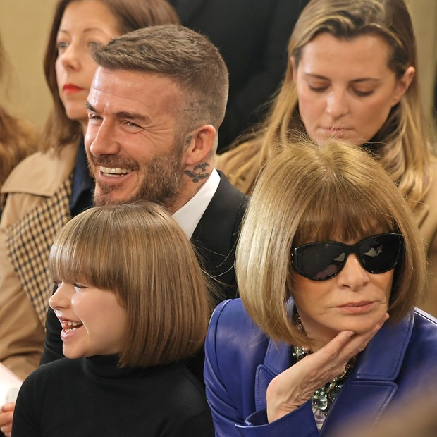 Harper Beckham e Anna Wintour: gêmeas? (Foto: Getty Images)