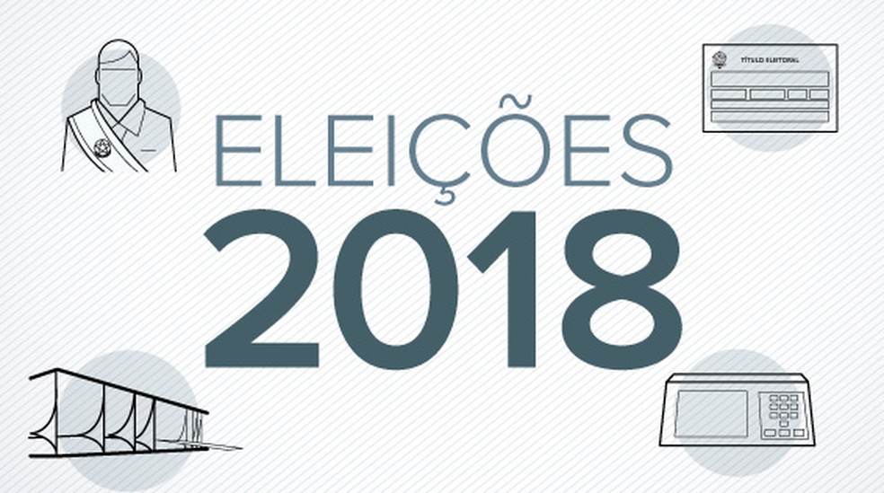 Eleições 2018 — Foto: Arte G1