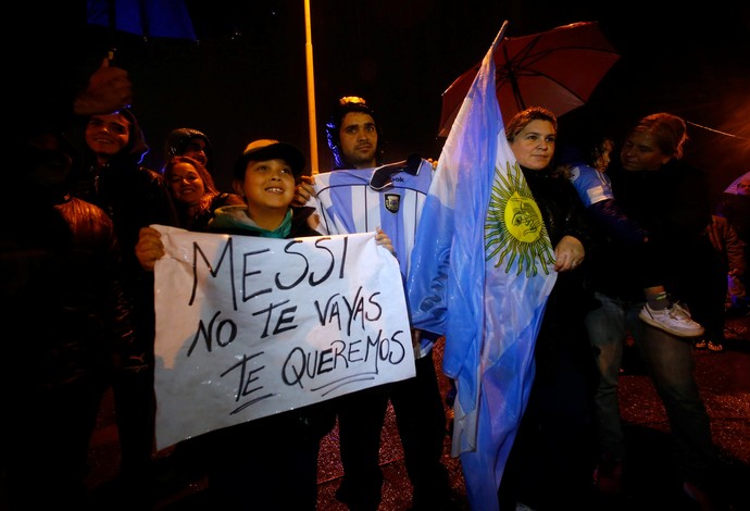 Argentina chegada Buenos Aires (Foto: Reuters)