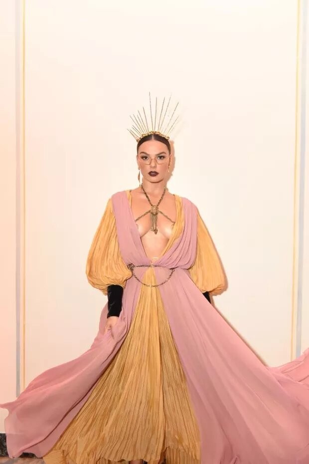 Isis Valverde, Baile da Vogue 2020 — Foto: Lu Prezia