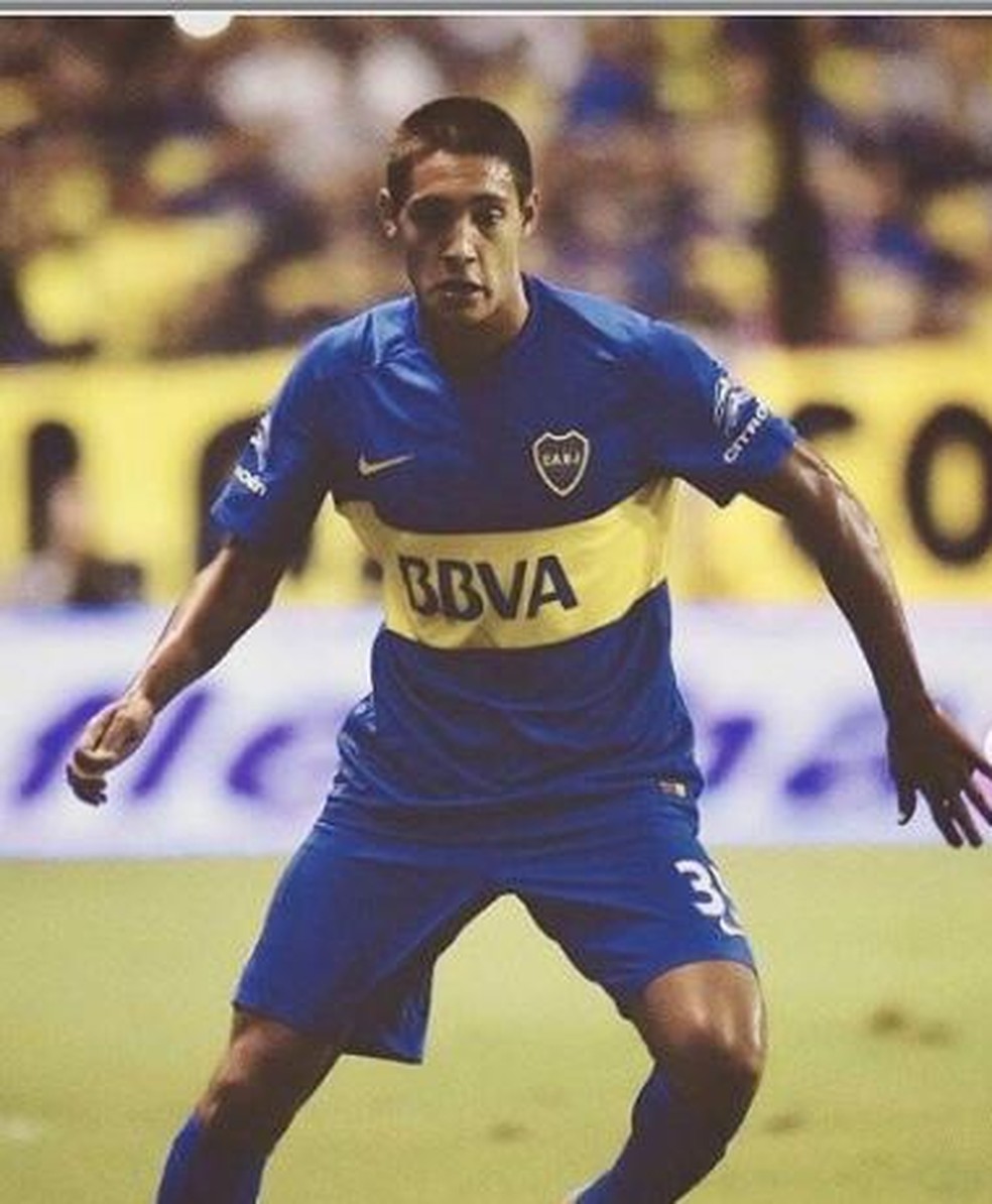 Nahuel Molina dá adeus ao Boca — Foto: Reprodução Instagram