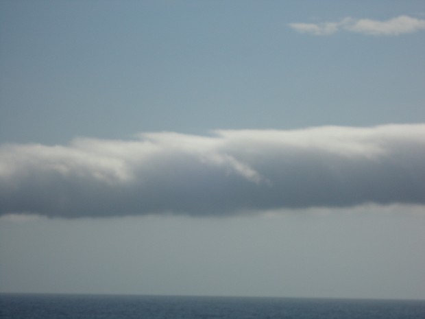 Fora do Brasil fenômeno é conhecido como &#39;Morning Glory Cloud&#39; (Foto: Robson Gomes / VC no G1)