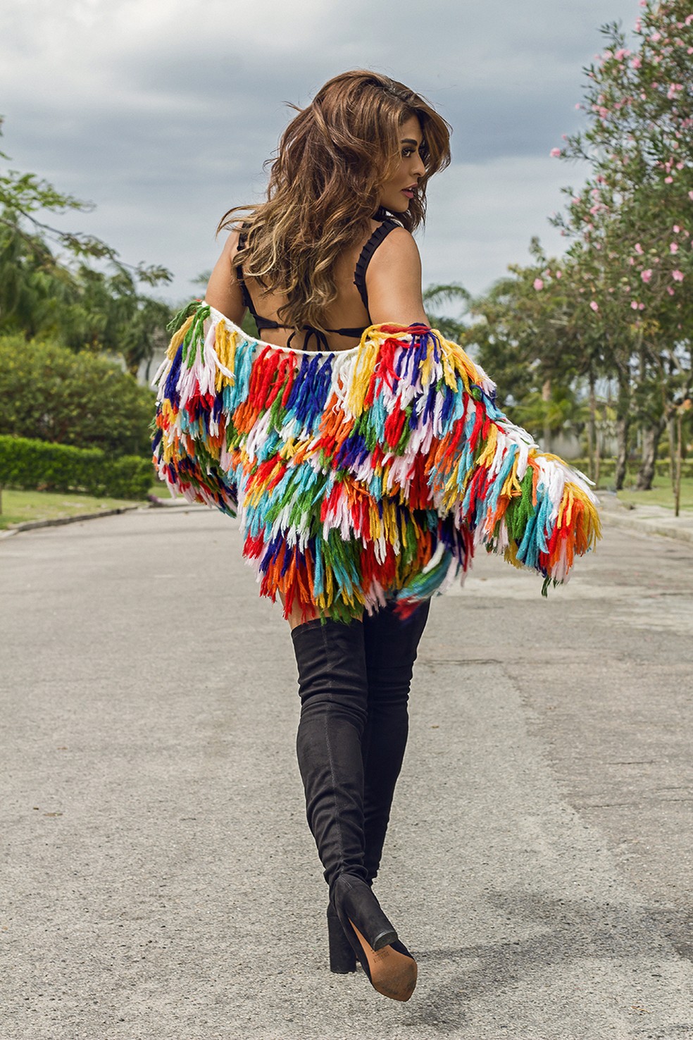 Nos vemos no Domingo de Carnaval, Ju!  (Foto: Sergio Baia / Divulgação)