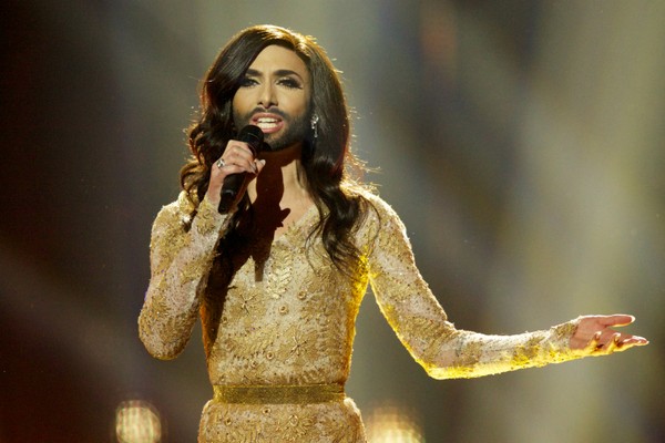 A Conchita Wurst, vencedora do Eurovision de 2014 (Foto: Getty Images)
