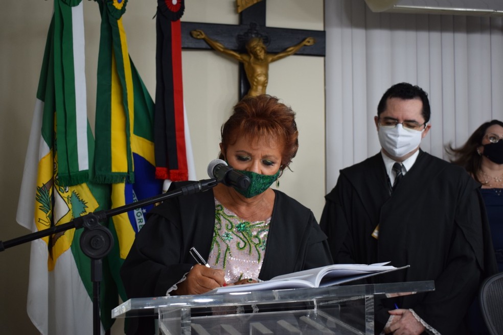 Desembargadora Maria Zeneide Bezerra ser&aacute; a vice-presidente do TJRN &mdash; Foto: Tasso Pinheiro/TJRN
