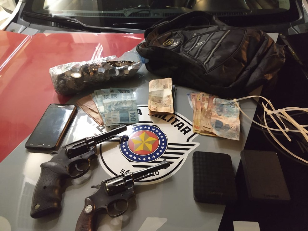 Assalto foi nesta segunda-feira (11) (Foto: Polícia Militar/Cedida)