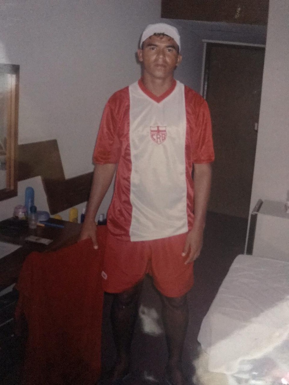 Zé Carlos disse que sempre foi torcedor do CRB — Foto: Zé Carlos/Arquivo pessoal