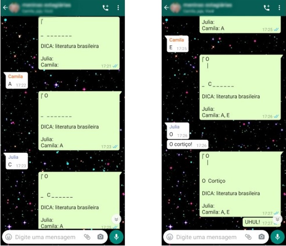 Brincadeira Para Whatsapp 5 Jogos Para Brincar Com Os Amigos Redes Sociais Techtudo Ao enviar essa imagem no whatsapp para a pessoa desejada, tenha certeza de que ela também está na mesma sintonia que você e seja alguém. brincadeira para whatsapp 5 jogos para