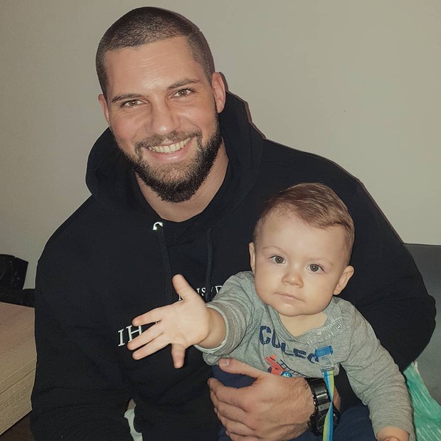 Florian Munteanu e o sobrinho (Foto: Reprodução Instagram)