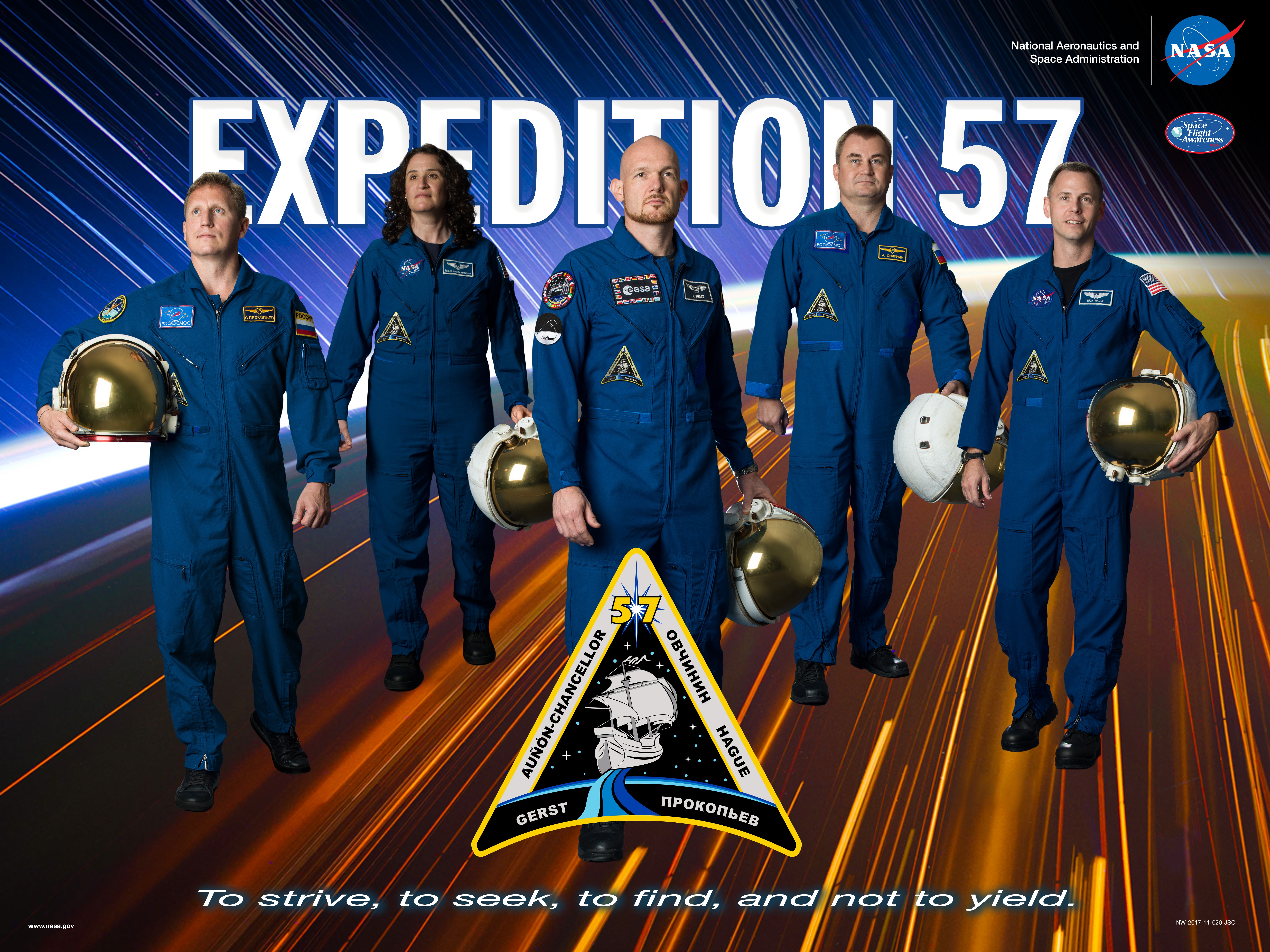 Expedição 57  (Foto: NASA)