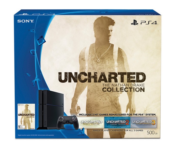 Novo pacote do PlayStation 4 acompanhará coletânea Uncharted: The Nathan Drake Collection (Foto: Reprodução/PlayStation Blog)