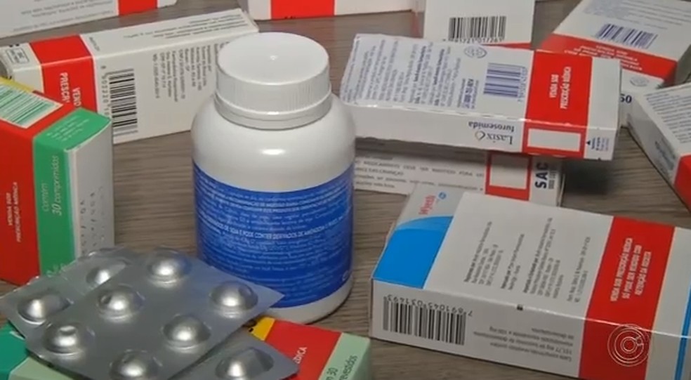 Medicamentos de uso controlado — Foto: TV Globo/ Reprodução