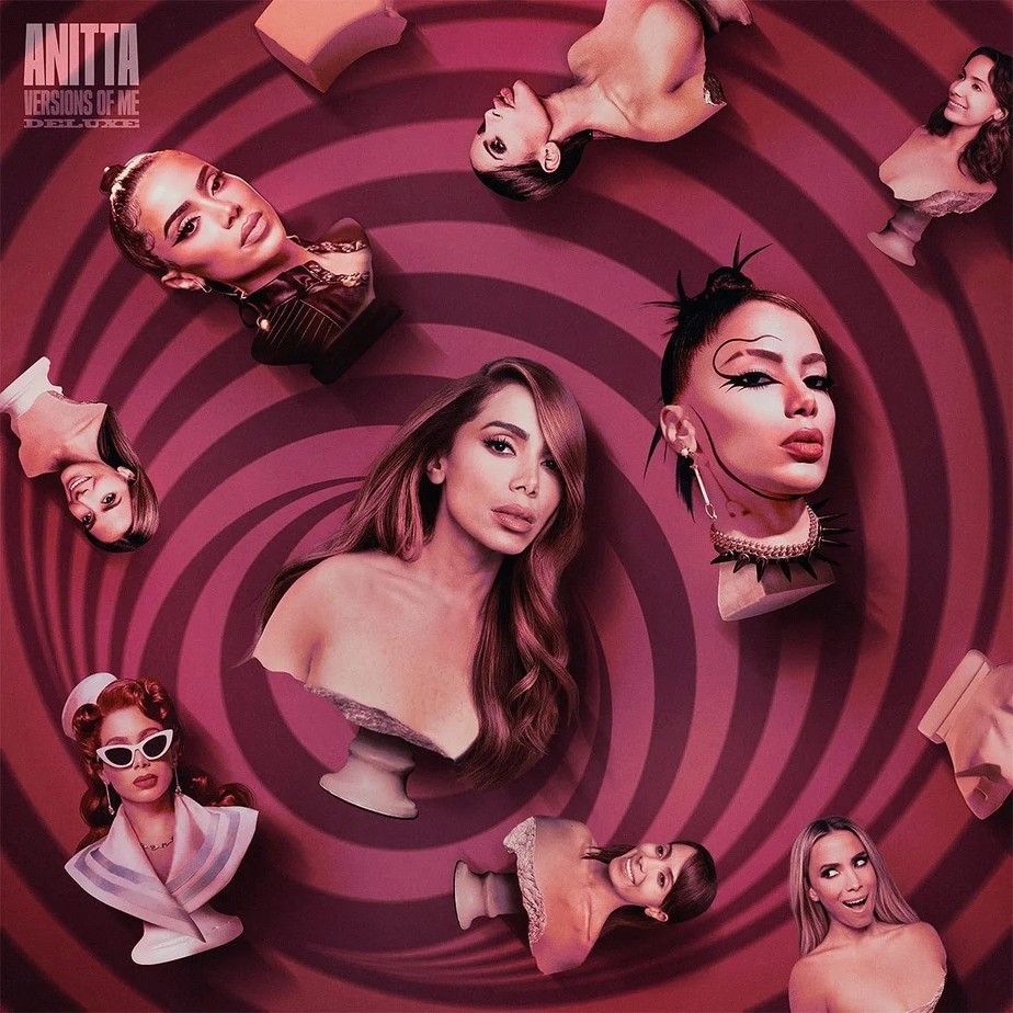 Capa de edição deluxe de álbum de Anitta