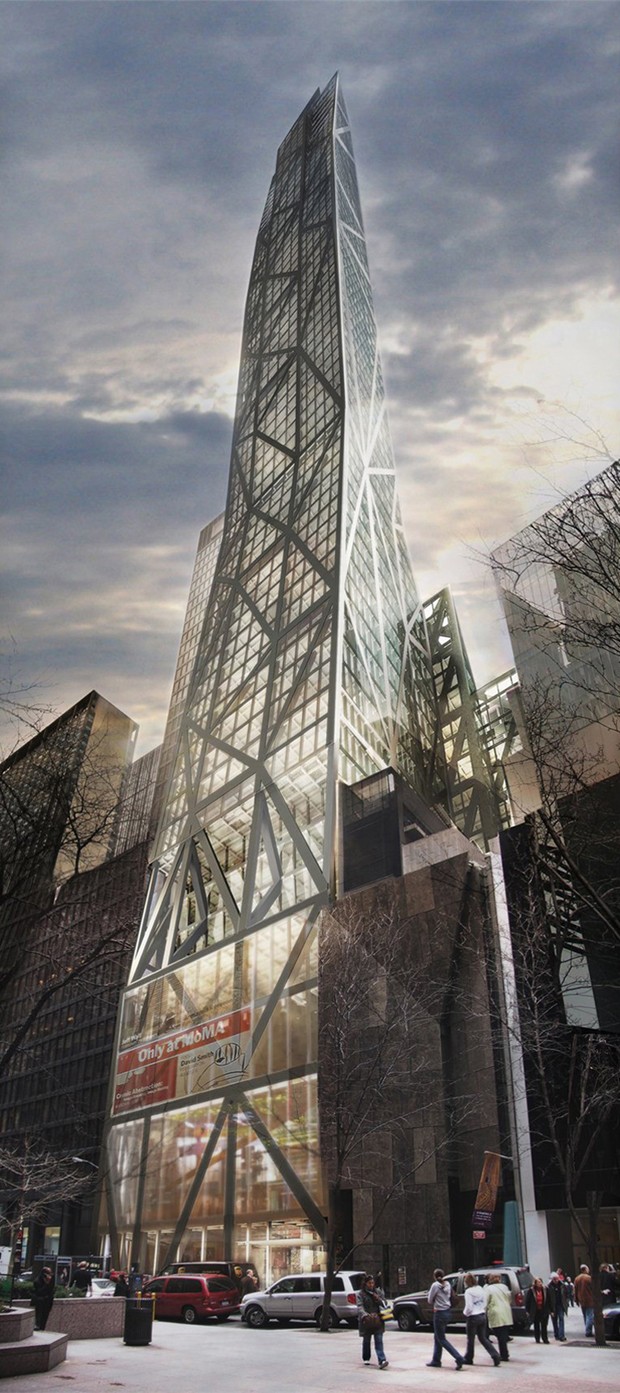 MoMA Tower: apartamentos residenciais custarão até US$ 70 milhões (Foto: Divulgação)