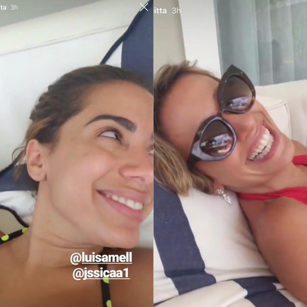 Anitta e Luisa Mell (Foto: Reprodução/Instagram)