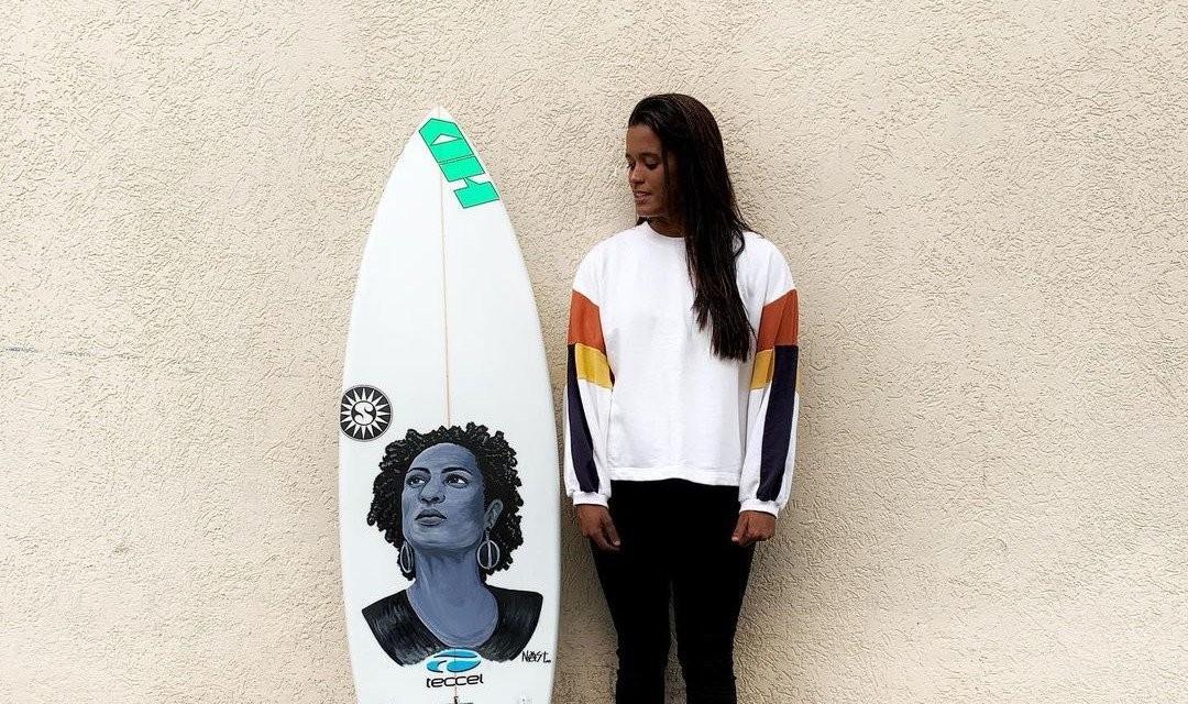 A surfista brasileiro Julia Santos (Foto: Reprodução/Instagram)