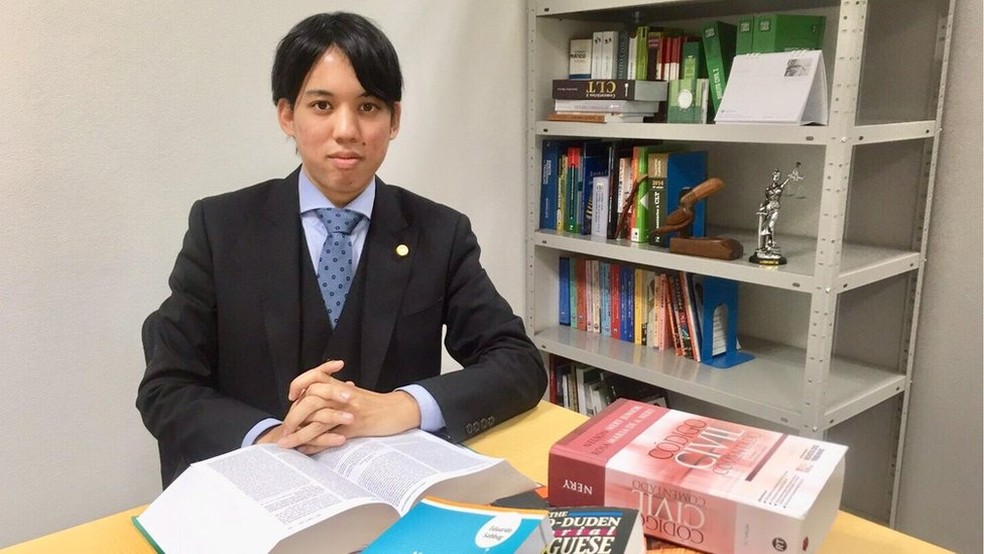 Renan Eiji é o primeiro brasileiro a obter uma licença para advogar no Japão — Foto: Acervo pessoal
