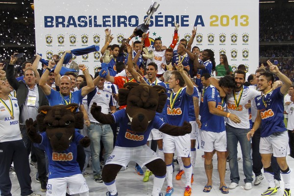 Cruzeiro: campeão de 2013, tem lugar cativo no Brasileirão 2014 (Foto: Divulgação)