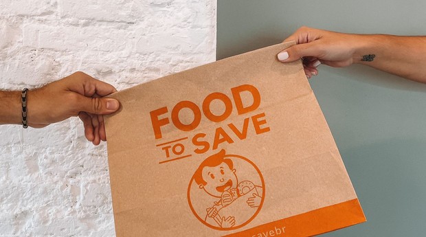 A Food to Save funciona com a compra de sacolas surpresa em estabelecimentos selecionados (Foto: Divulgação)
