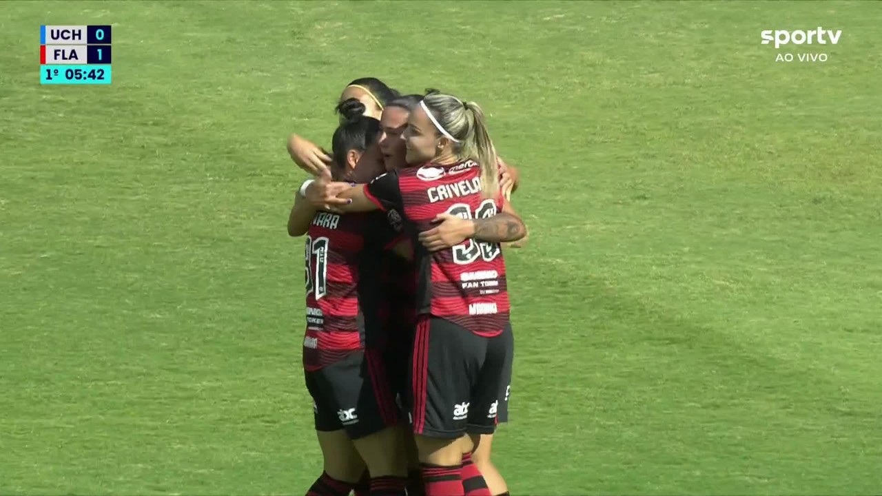 Os gols de Universidad de Chile 1 x 3 Flamengo, pela Ladies Cup