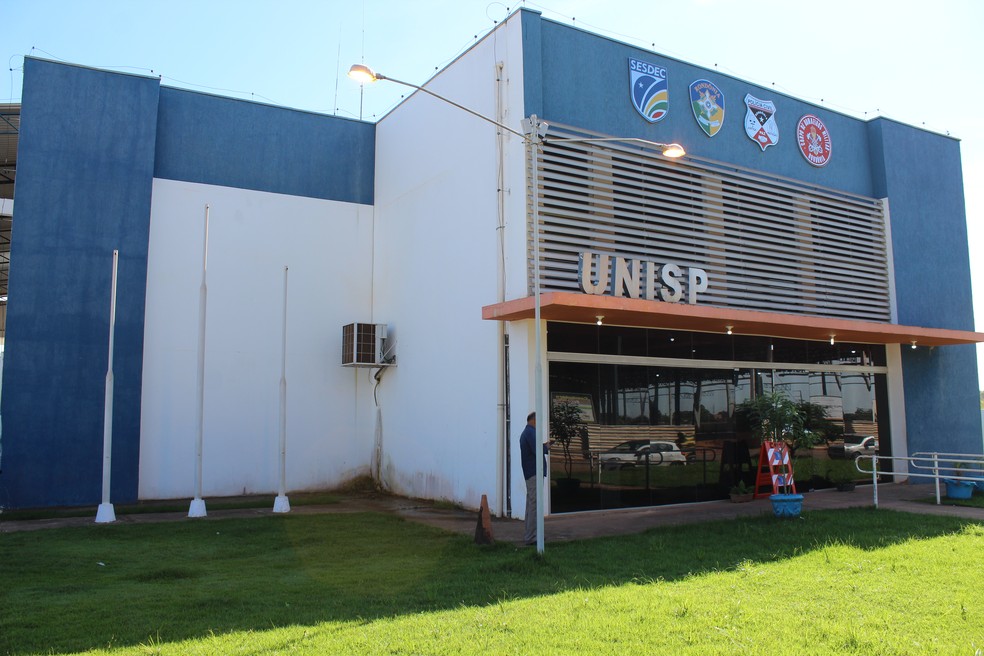 Crime foi registrado na Unisp Leste, em Porto Velho.  — Foto: Diêgo Holanda/G1