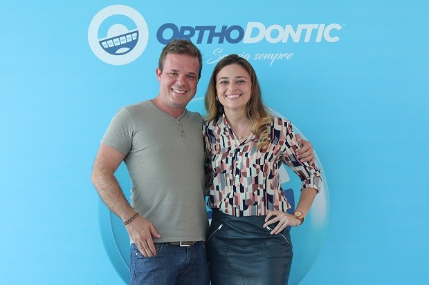 Caio e Marcela Genovese, franqueados da Orthodontic (Foto: Divulgação)