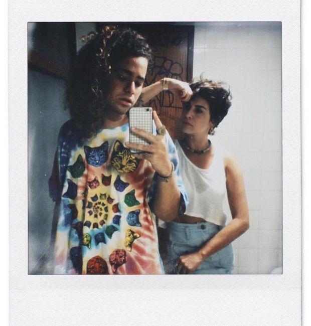 Fernanda Paes Leme e amigo (Foto: Reprodução / Instagram)