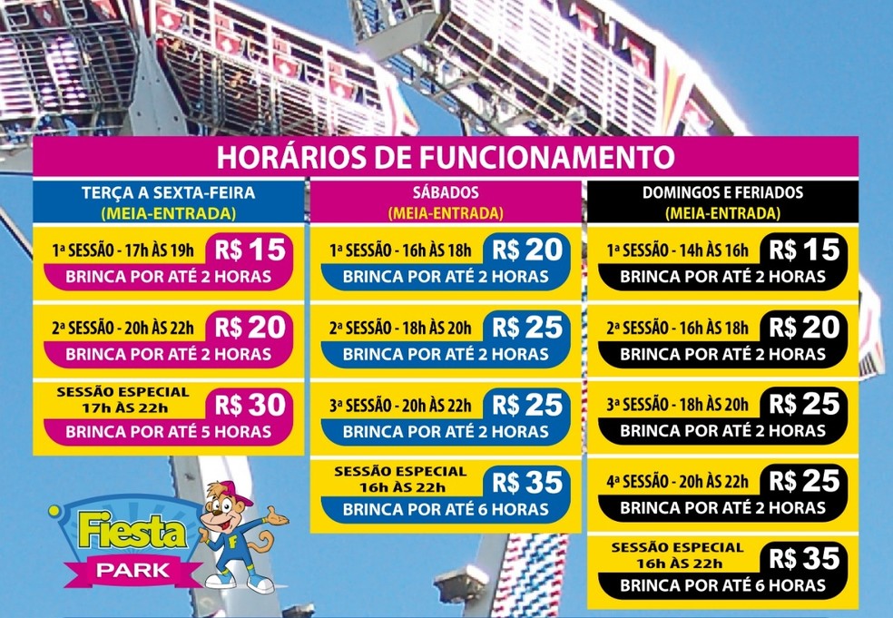 No mês das crianças, Fiesta Park chega a Salvador para divertir toda a
