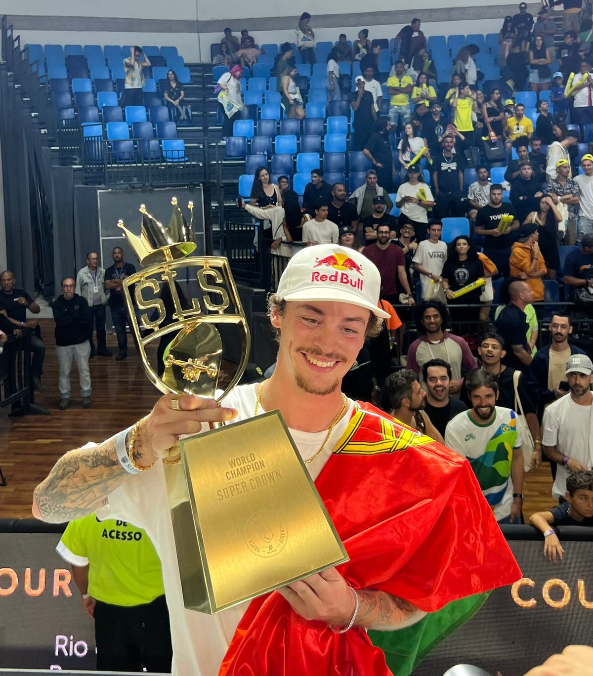 Gustavo Ribeiro é campeão da Liga Mundial de Skate Street | skate | ge