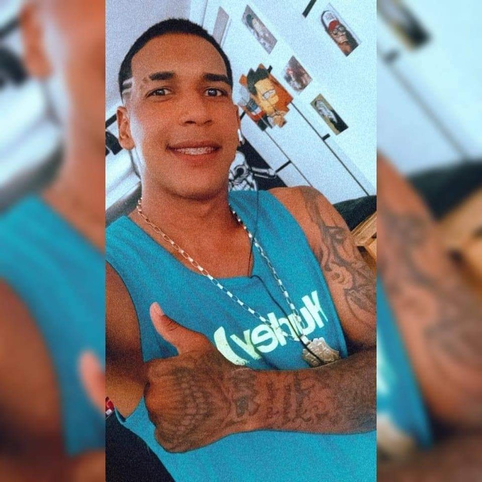 Motoboy Washington Júnior Melo dos Santos foi morto a tiros na Serra — Foto: Reprodução/TV Gazeta