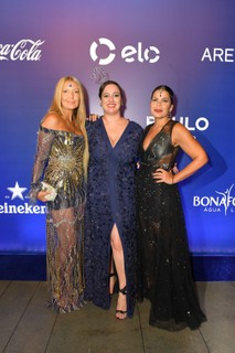 Donata Meirelles (de Helo Rocha), Silvia Rogar (de Apartamento 03) e Daniela Falcão (Helo Rocha)