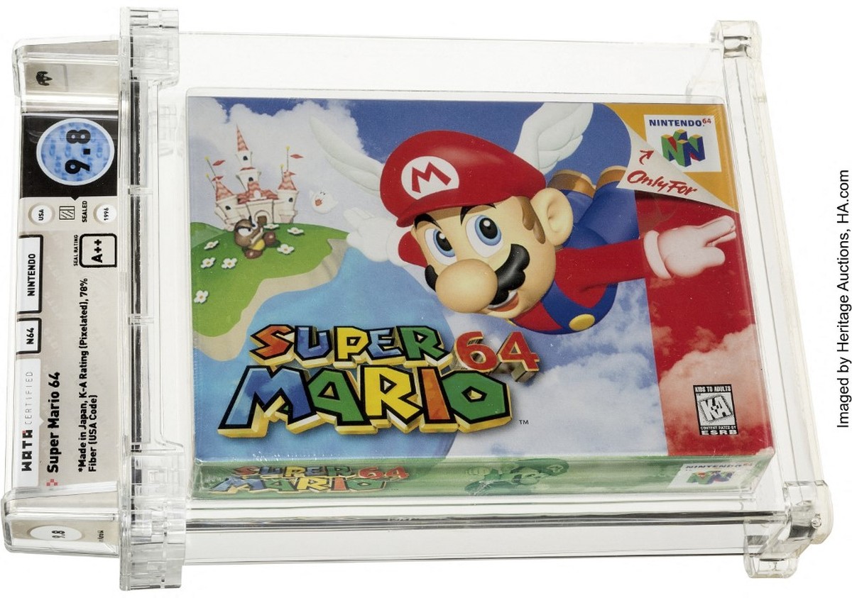 cartouche ‘Super Mario’ vendue 1,56 million de dollars, record de jeu vidéo |  Jeu
