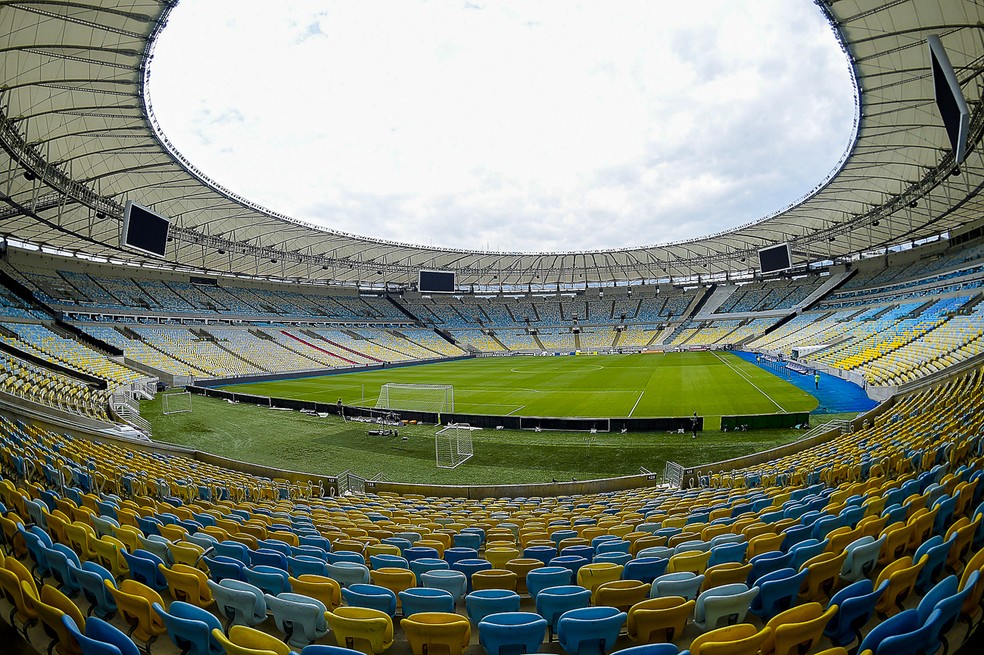 Maracanã deve receber a festa do Flamengo em caso de título da Libertadores — Foto: Alexandre Loureiro/BP Filmes