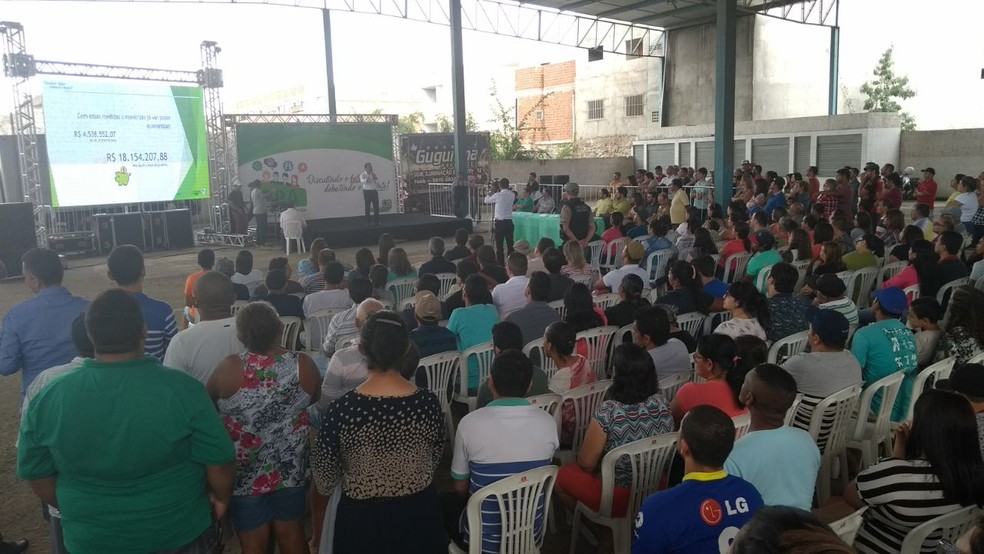 Projeto da Nova Feira foi apresentando pelo prefeito de Toritama   (Foto: Divulgação/Assessoria )