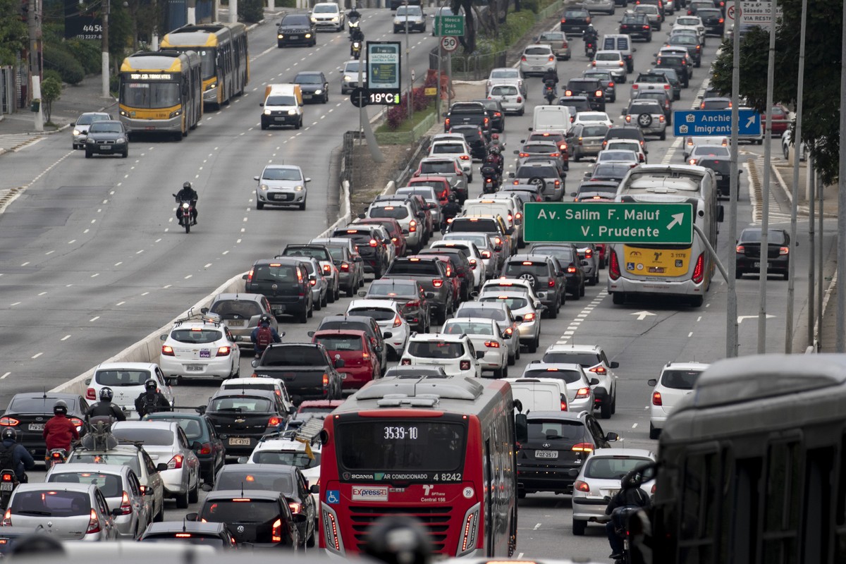 São Paulo Registra Nesta Quarta Maior Trânsito No Período Da Manhã Desde O Início Da Quarentena 