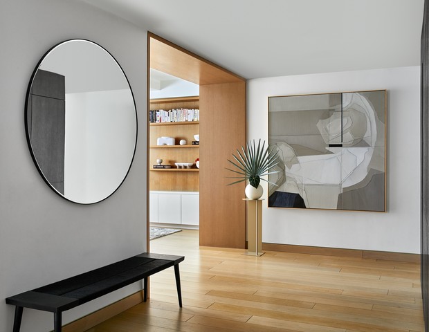 Em Nova York, apartamento de 222 m² exibe décor elegante e funcional (Foto: Sean Litchfield)