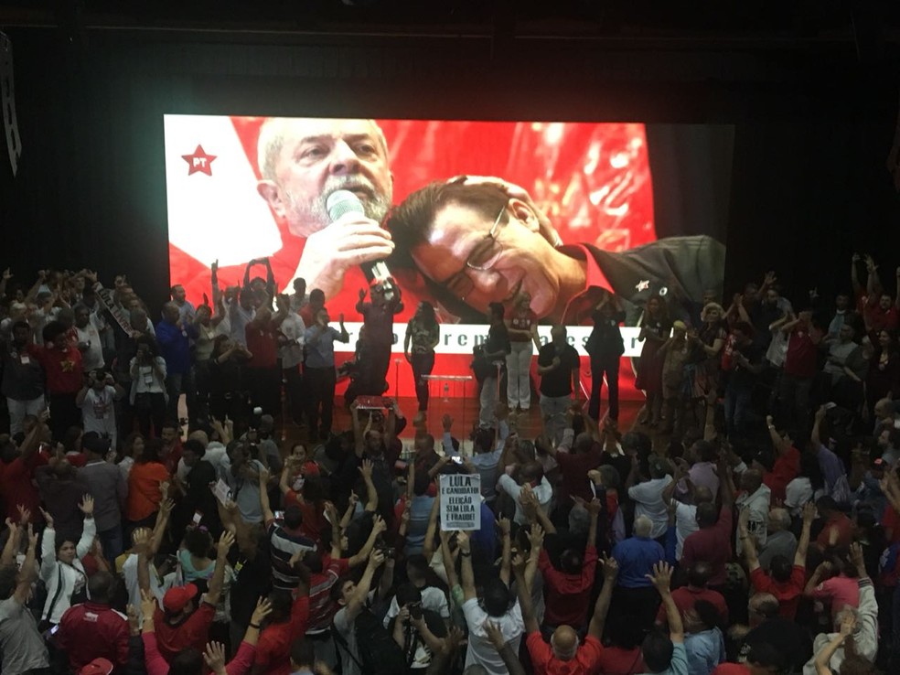 Aprovada coligação com o PC do B (Foto: Giba Bergamim/TV Globo)